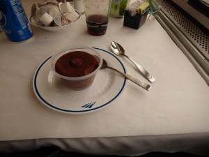Dessert on the train