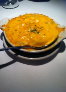 Au gratin potatoes at The Bull Ring.