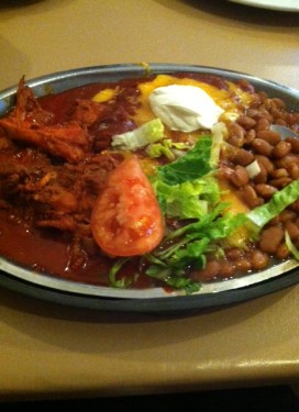 Pollo Adovado at Tia Sophia's. 