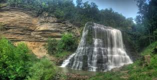 Burgess Falls by Chuck Sutherland